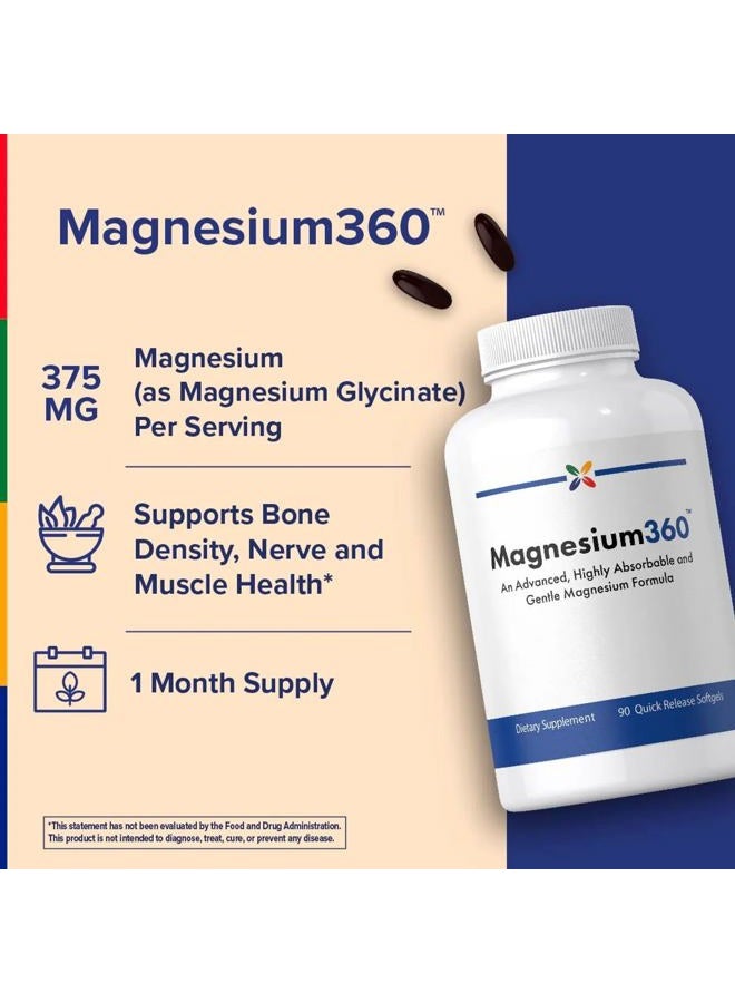 stop aging now Magnesium360 Formula - an Advanced, Highly Absorbable and Gentle Magnesium Complex - 90 Tablets - Image 2